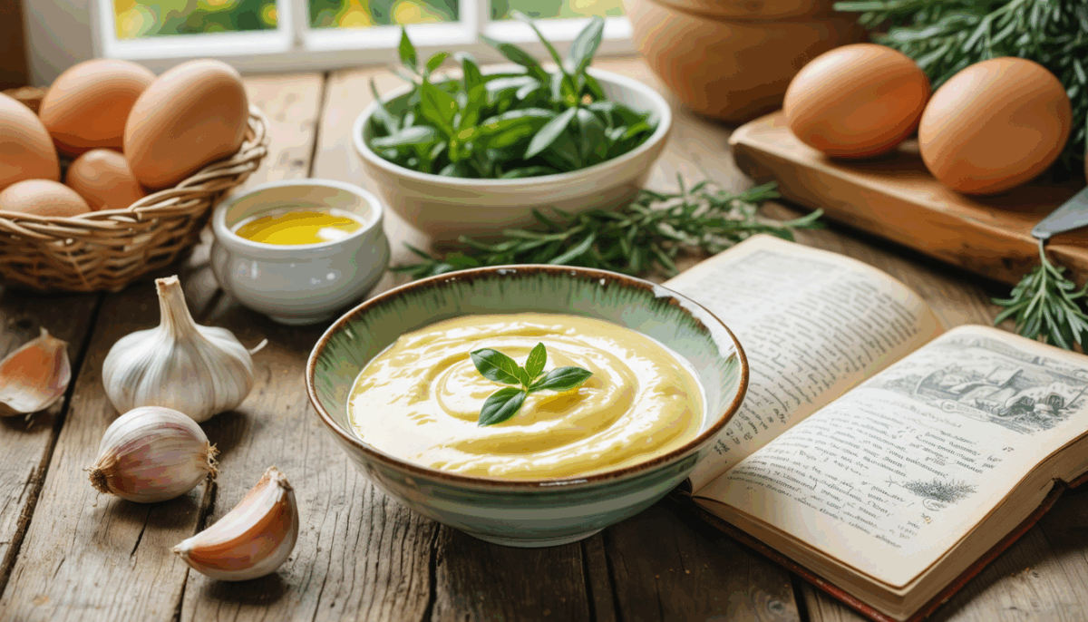 plongez dans la tradition culinaire provençale avec la recette authentique de l'aïoli de ma grand-mère, transmise de génération en génération. découvrez ses secrets et conseils pour réussir un aïoli savoureux et convivial.