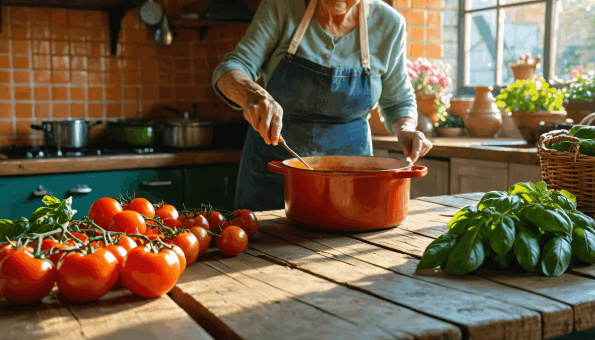 découvrez enfin le secret longtemps gardé de la délicieuse soupe à la tomate de ma grand-mère. recette authentique, astuces et conseils pour réussir ce classique familial !